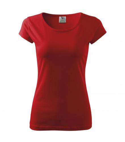 Malfini a.s. Dámské tričko - PURE Barva trička: Červená, Velikost dámského trička: M