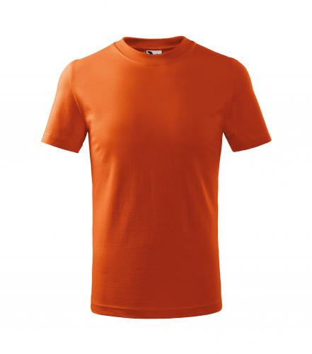 Malfini a.s. Dětské tričko - BASIC Barva trička: Oranžová, Velikost dětského trička: 110 cm/4 roky