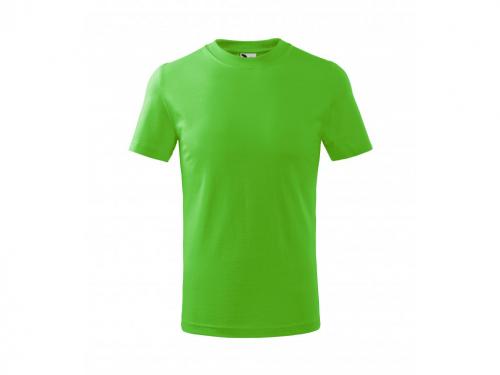 Malfini a.s. Dětské tričko - BASIC Barva trička: Apple green, Velikost dětského trička: 122 cm/6 let