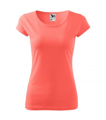 Malfini a.s. Dámské tričko - PURE Barva trička: Korálová, Velikost dámského trička: XL