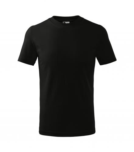 Malfini a.s. Dětské tričko - BASIC Barva trička: Černá, Velikost dětského trička: 146 cm/10 let